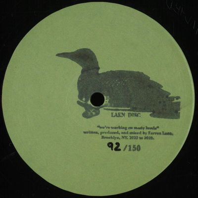 Farren Laen — We’re Working On Many Levels vinyl cover