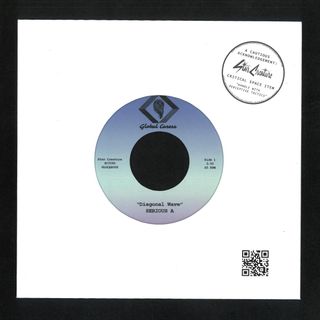 Serious A — Diagonal Wave & Songo Blu 7" vinyl cover