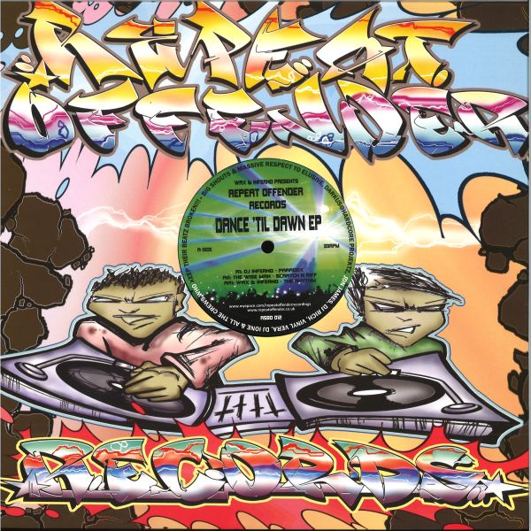 Various — Dance Till Dawn EP vinyl cover