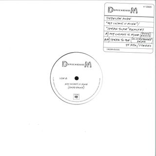 Depeche Mode — My Cosmos Is Mine / Speak To Me (Remixes) vinyl cover