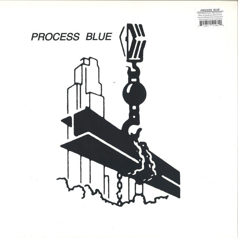 Process Blue — Control Panel LP vinyl cover