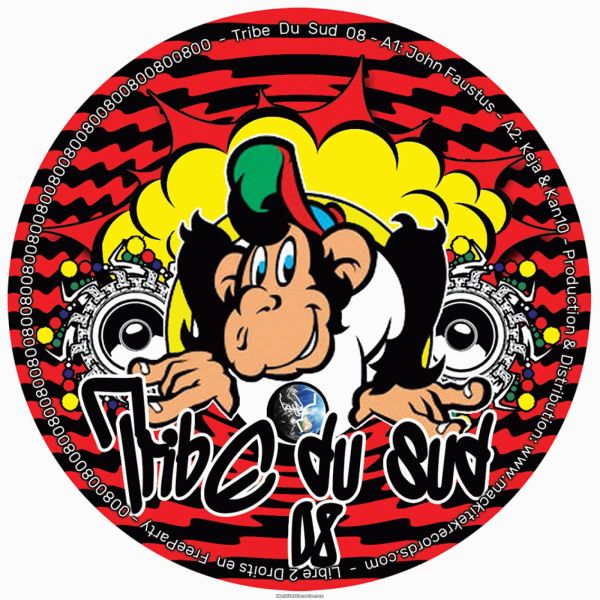 Various — Tribe Du Sud 08 vinyl cover