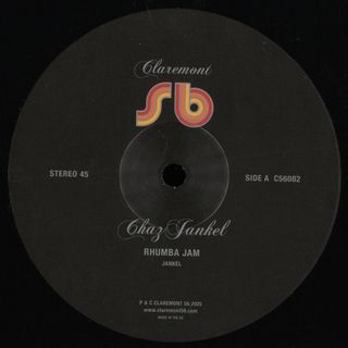 Chaz Jankel — Rhumba Jam vinyl cover