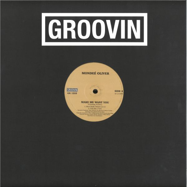 Mondee Oliver — Make Me Want You vinyl cover