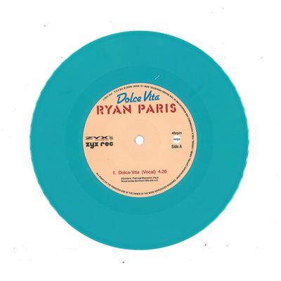 Ryan Paris — Dolce Vita vinyl cover