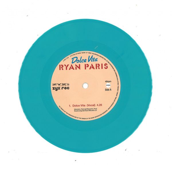 Ryan Paris — Dolce Vita vinyl cover