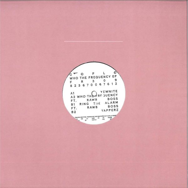 Coflo — Who The Frequency EP vinyl cover