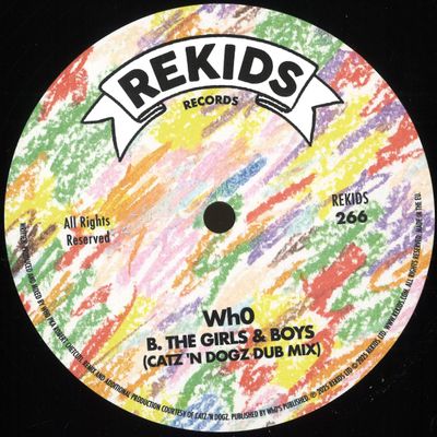 Wh0 — The Girls & Boys vinyl cover