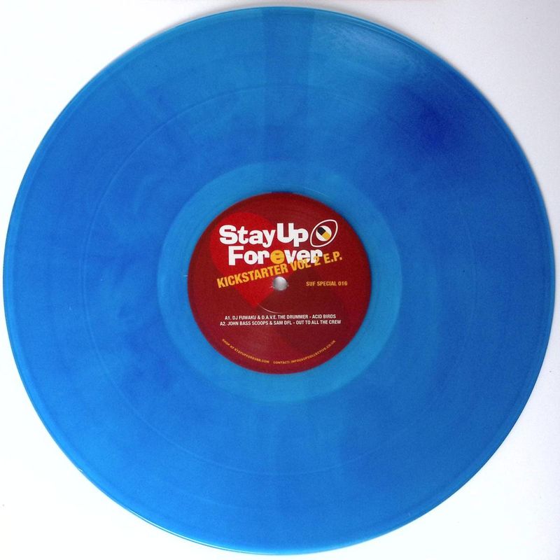 Various — Kickstarter Vol 2 E.P. vinyl cover