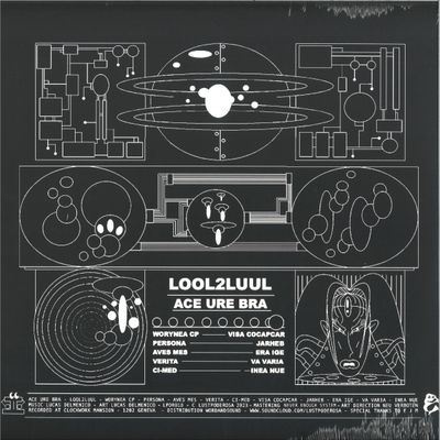 Lool2Luul — ACE URE BRA LP vinyl cover