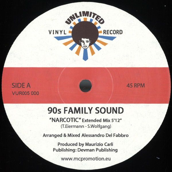 Unknown Artist — NARCOTIC vinyl cover