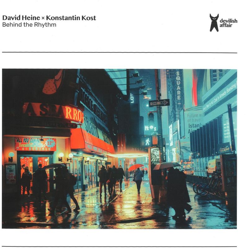 David Heine, Konstantin Kost — Behind the Rhythm vinyl cover