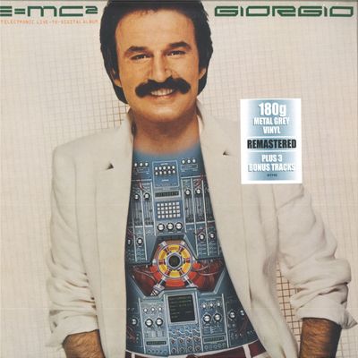 Giorgio Moroder — E=mc2 vinyl cover