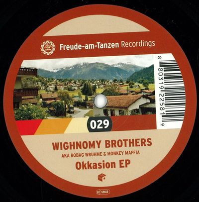 Wighnomy Brothers — Okkasion Ep vinyl cover