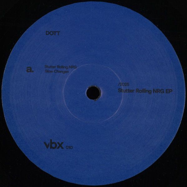 Dott — Stutter Rolling NRG EP vinyl cover