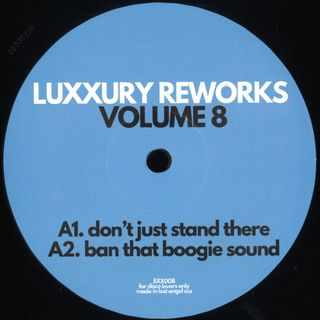 Luxxury — Reworks Volume 8 vinyl cover