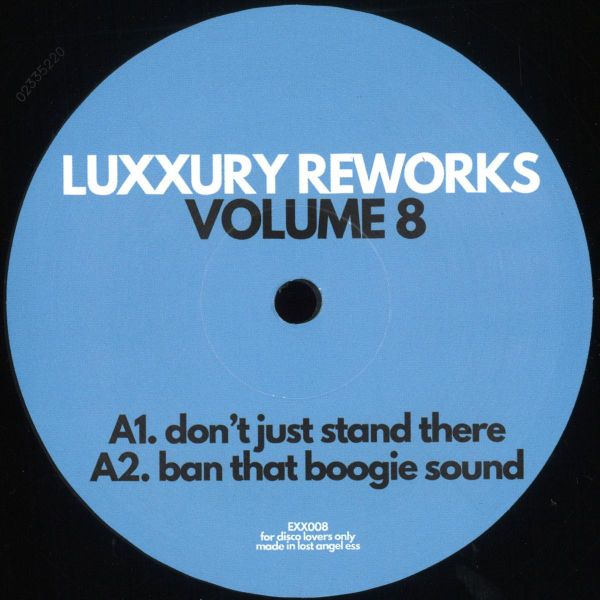 Luxxury — Reworks Volume 8 vinyl cover