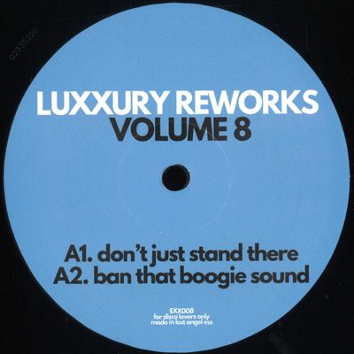 Luxxury — Reworks Volume 8 vinyl cover