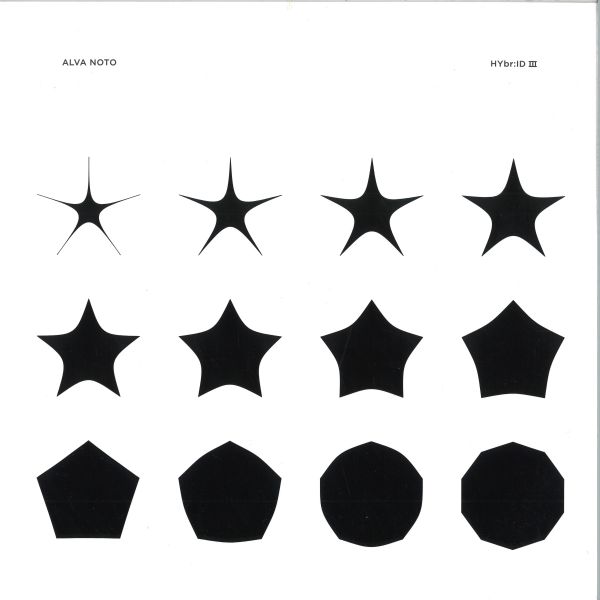 Alva Noto — HYbr:ID III (2x12" LP) vinyl cover