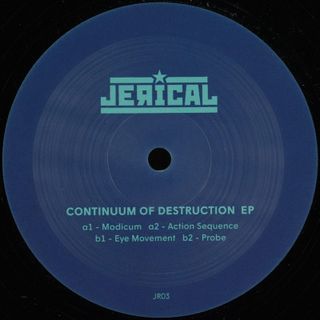 Jerical — CONTINUUM OF DESTRUCTION EP vinyl cover