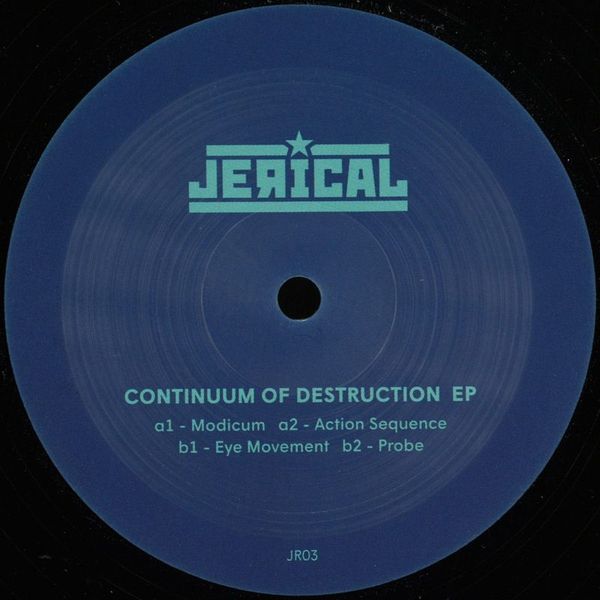 Jerical — CONTINUUM OF DESTRUCTION EP vinyl cover