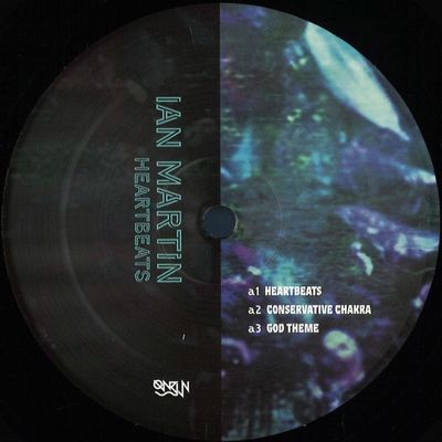 Ian Martin — HEARTBEATS EP vinyl cover