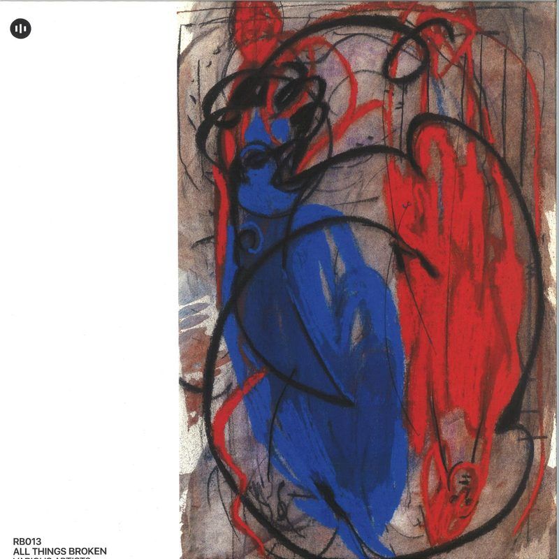 Various — All Things Broken LP 2x12" vinyl cover