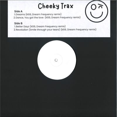 K69 / Dream Frequency — Cheeky Trax vinyl cover