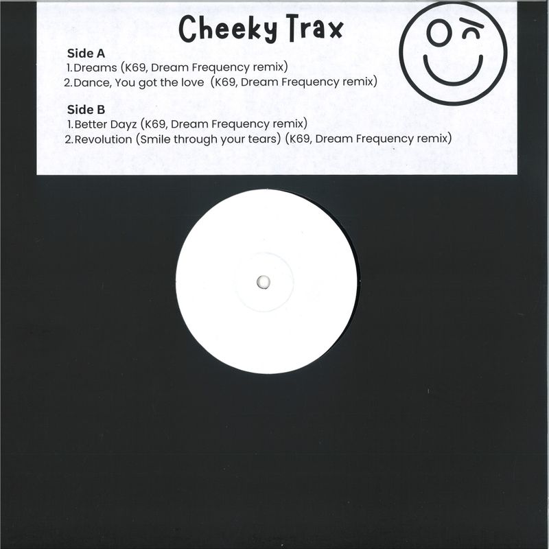 K69 / Dream Frequency — Cheeky Trax vinyl cover