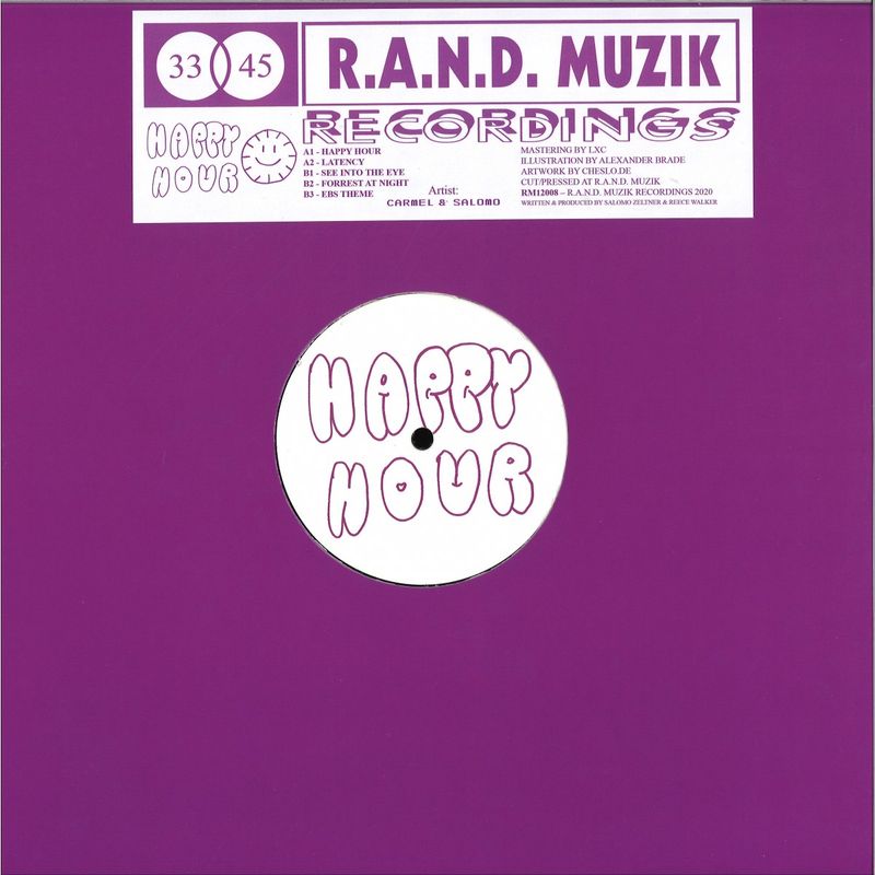 Carmel, Salomo — Happy Hour vinyl cover