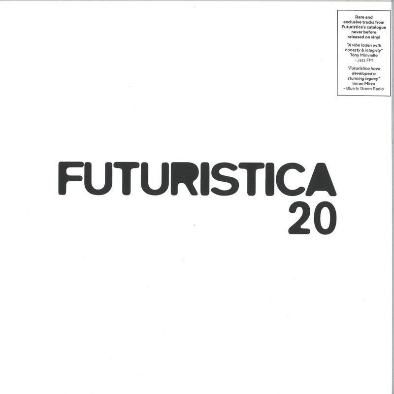 Various — Futuristica 20 LP 2x12" vinyl cover
