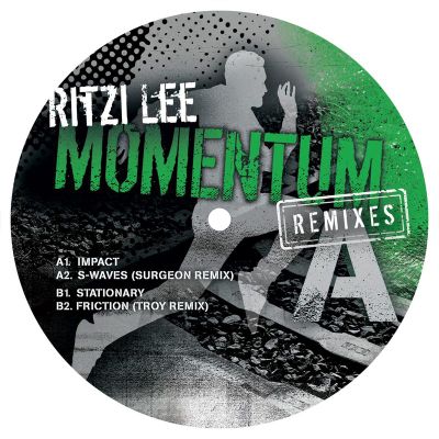 Ritzi Lee — Momentum (Remixes) vinyl cover