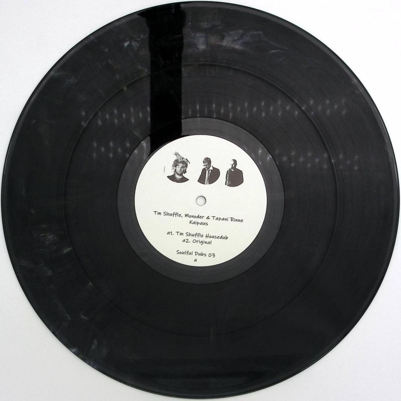Tm Shuffle, Monoder, Tapani Rinne — Soulful Dubs 03 LP vinyl cover