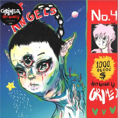 Grimes — Art Angels LP vinyl cover