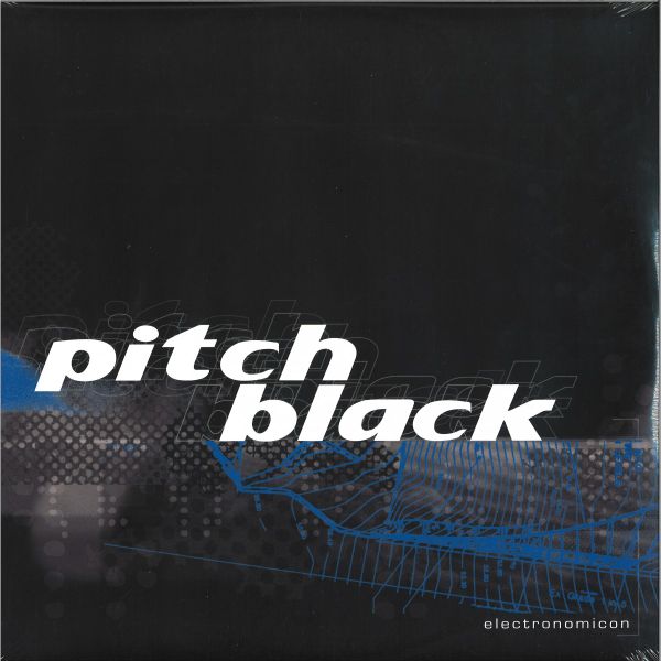 Pitch Black — Electronomicon LP 2x12" vinyl cover