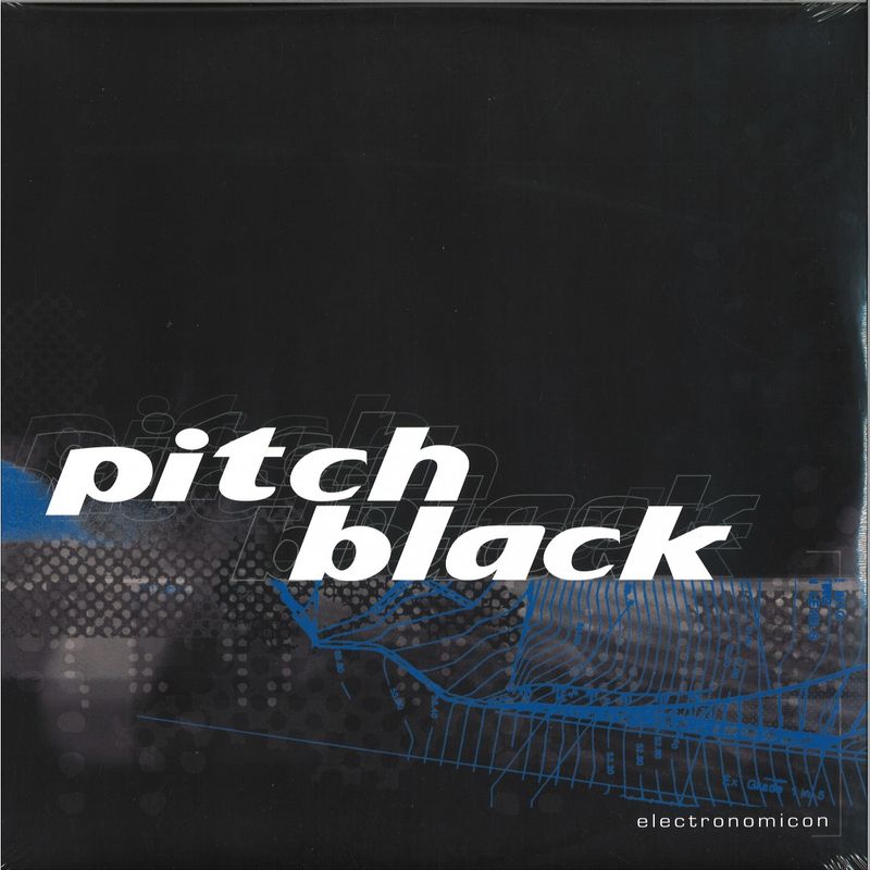 Pitch Black — Electronomicon LP 2x12" vinyl cover