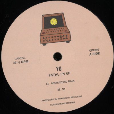 Yu — Fatal FM EP vinyl cover