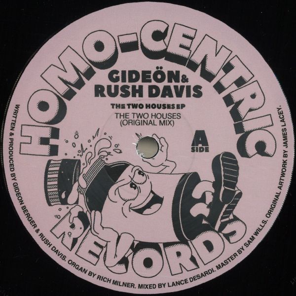 Gideon, Rush Davis — The Two Houses EP vinyl cover