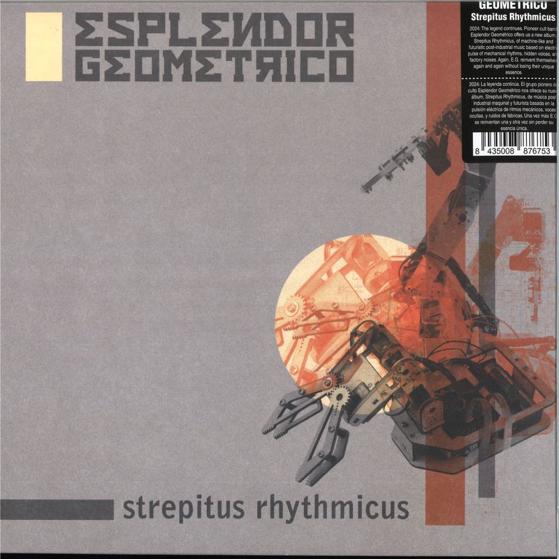 Esplendor Geometrico — STREPITUS RHYTHMICUS LP vinyl cover