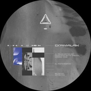 Komatssu — Paradoxia vinyl cover
