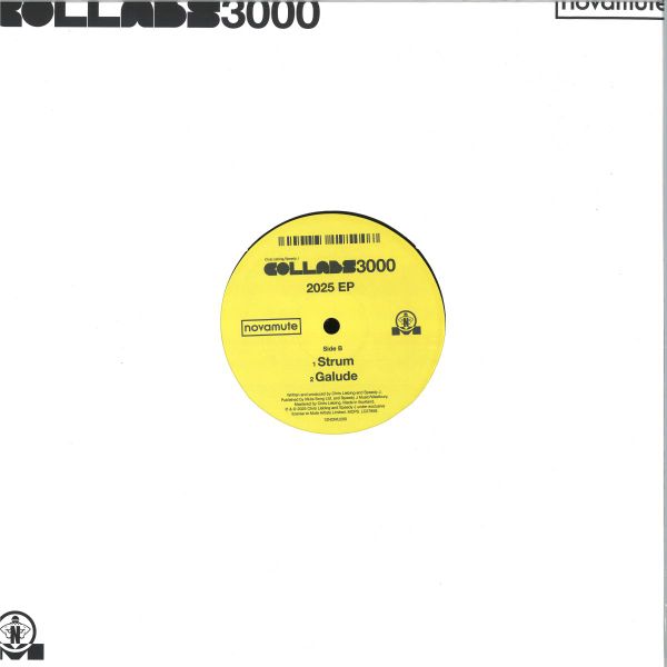 Chris Liebing, Speedy J — Collabs 3000 2025 EP vinyl cover