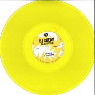 DJ Sneak — Galactic Funk EP vinyl cover
