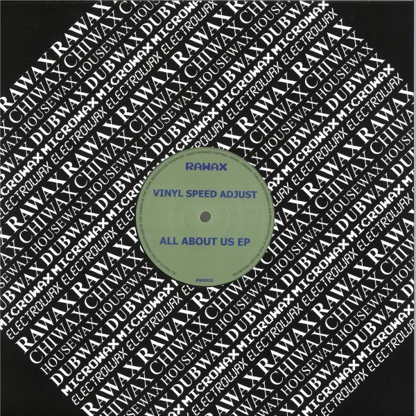Vinyl Speed Adjust — All About Us EP vinyl cover