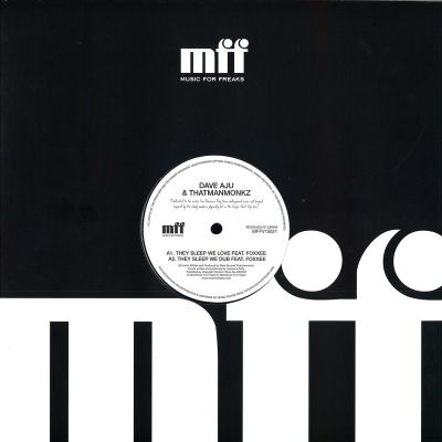 Dave Aju, Thatmanmonkz, Foxxee — They Sleep We Love vinyl cover