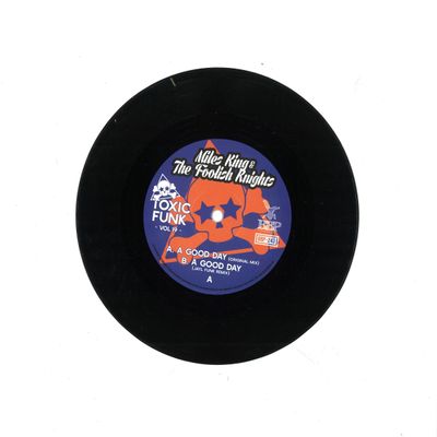 Miles King, The Foolish Knights — Toxic Funk Vol. 19 vinyl cover