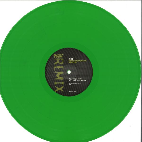 Ant — Panic Underground Remixes vinyl cover