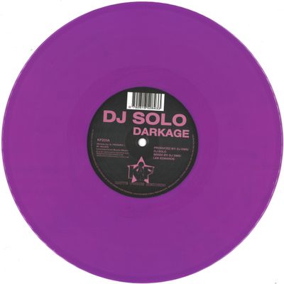 Dj Solo — Darkage / Axis vinyl cover