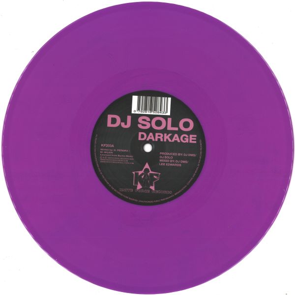 Dj Solo — Darkage / Axis vinyl cover
