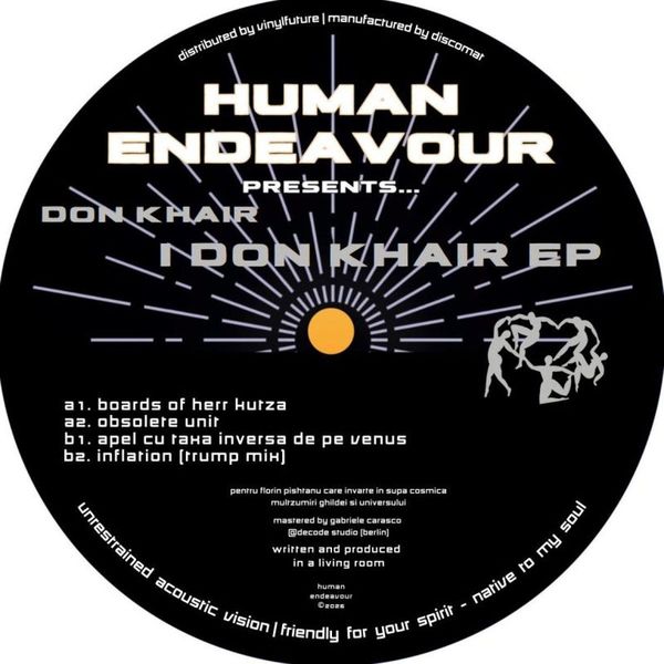 Don Khair — I Don Khair EP vinyl cover