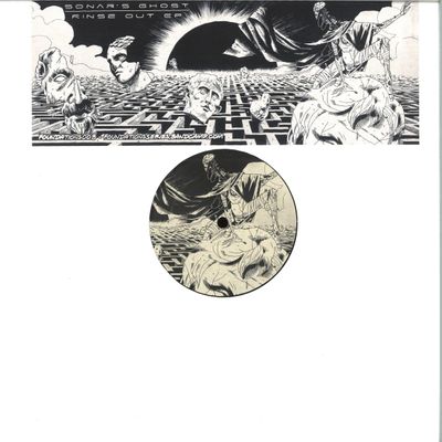 Sonar's Ghost — Rinse Out EP vinyl cover